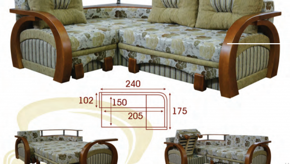 Кутовий диван Ягуар 3 0