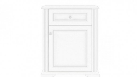 Тумба 1D1S Вайт гербор 0