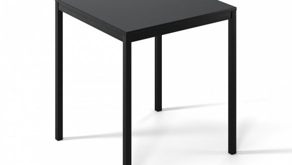 Обеденный стол Brevity Loft mini Графит/Чёрный металл 2