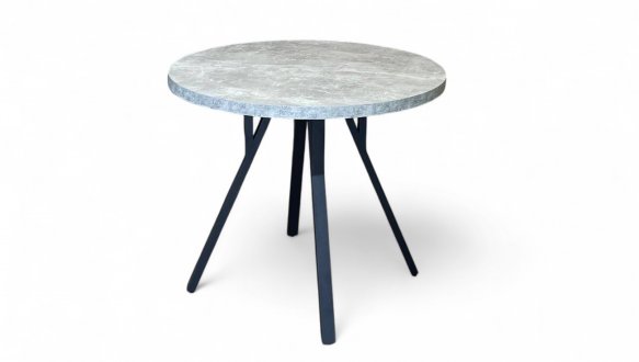 Стіл круглий нерозкладний Lite / Лайт MebliRoMax D900 ЛДСП 36 мм