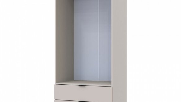 Шкаф для одежды Дорос Гелар кашемир 2-х дверный 77,5 см 2