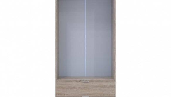 Шкаф для одежды Дорос Гелар дуб сонома 2-х дверный 77,5 см 0