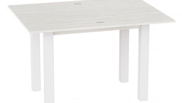 Стол-трансформер Dinner Аляска структурная/белый 1