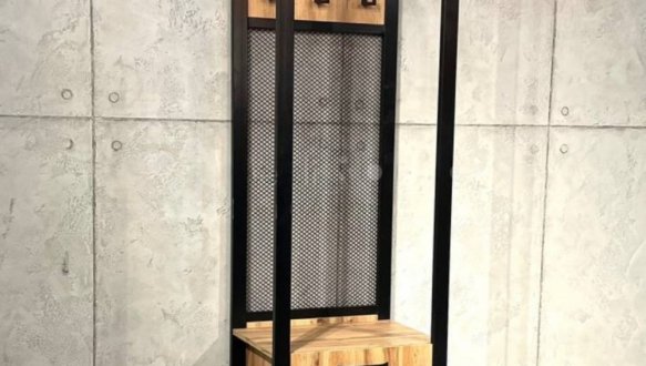 Передпокій LOFT 600 Дуб Сонома / Чорний мат MebliRoMax 0