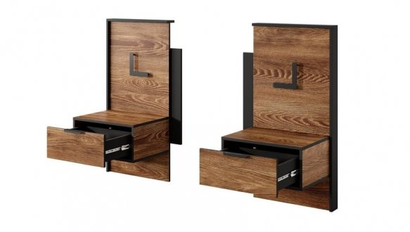 Тумби прикроватные с LED 1S/49 Milton 0