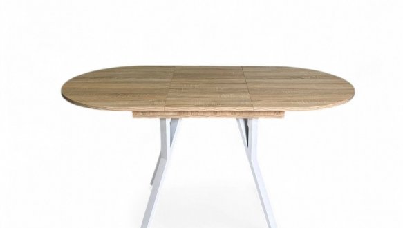 Стіл овальний розкладний Elips Slide / Еліпс слайд MebliRoMax 130 ЛДСП 18 мм 5