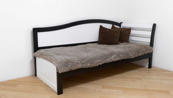 Односпальне ліжко з вставкою МДФ Софі 4