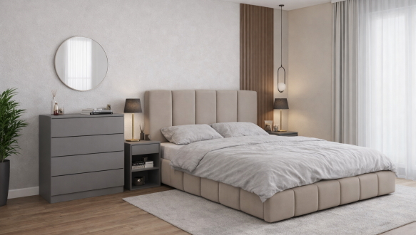 Спальня Canada/Канада Файні меблі Україна с комодом 4S и тумбами