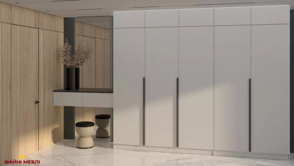 Антресоль Matroluxe Urban / Урбан 2 дверна Біле Дерево 0