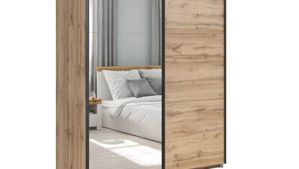 Шафа-купе із дзеркалом SZF/153/M Tetrix 