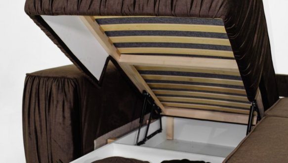 Кутовий диван розкладний єврокнижка Шик Галичина Стоун 330 см 6