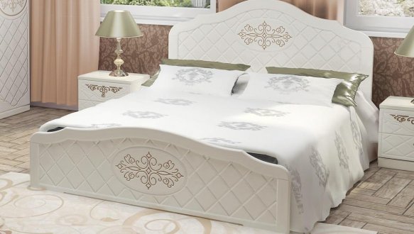 Ліжко Лючія з газліфтом та металевим каркасом