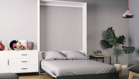 Кровать двуспальная шкаф трансформер Art in Head Mitra / Митра 140 см 30