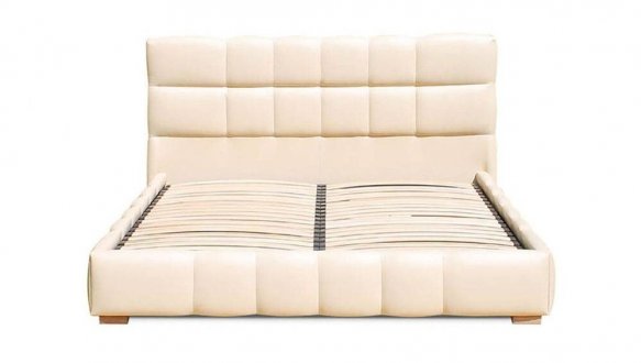 Ліжко м'яке двоспальне Городок меблі Престиж без підйомного механізму 3