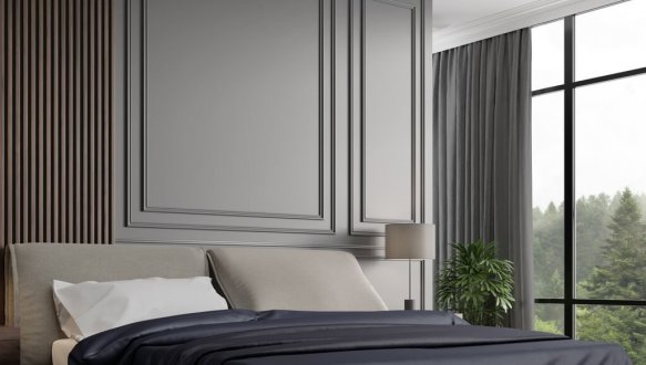 Кровать мягкая двуспальная Woodsoft Savona / Савона с подъемным механизмом и нишей для белья 0