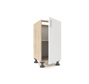 Тумба нижняя КН-12 40 см Лора глянец