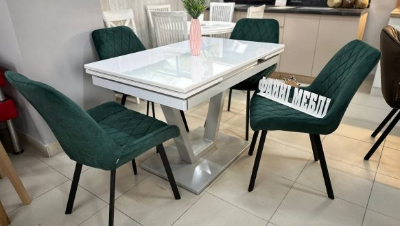 Стіл кухонний розкладний Джем Maxi V / Максі В 110-170 см 15