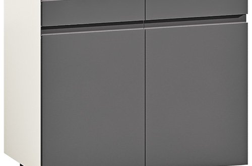 Тумба нижня Н80.82.2Я2Д Альфа-ручка