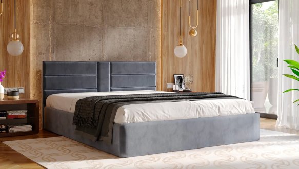 Кровать мягкая двуспальная Arbordrev Виктория