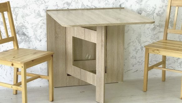 Стол-трансформер Slim Bag Дуб шамони светлый 3