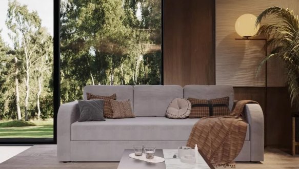 Диван розкладний єврокнижка Baltika / Балтика 230 см 0