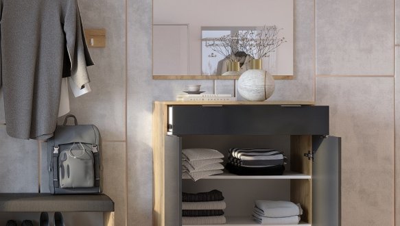 Комод 2дв 1шх Луна 2