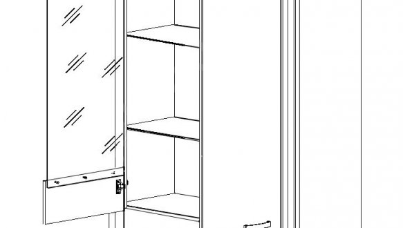 Вітрина REG1W2D2S Маркус 0