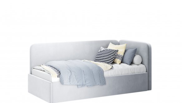 Кровать мягкая 0.9х2.0 з каркасом Хеппи