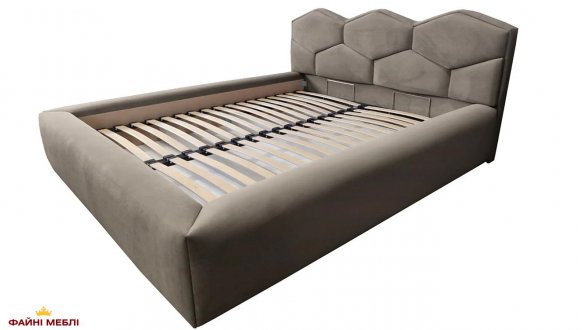 Ліжко м'яке Городок меблі Олівер без підйомного механізму 0