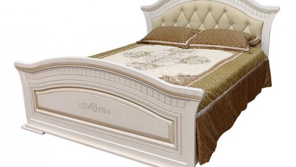 Ліжко ніколь з м'якою спинкою 0