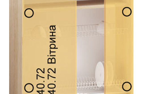 Шкаф верхний В60.72.2Д/В60.92.2Д Софт