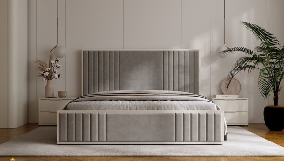 Ліжко дерев'яне DrevKO Аделіна 1 Емаль 2