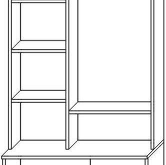 Тумба с зеркалом Барселона 0