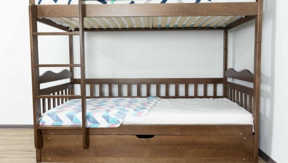 Двухьярусная кровать с подьемным механизмом Рукавичка 7