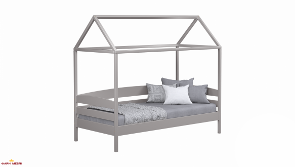 Кровать домик детская Массив бука Эстелла Амми Плюс 7