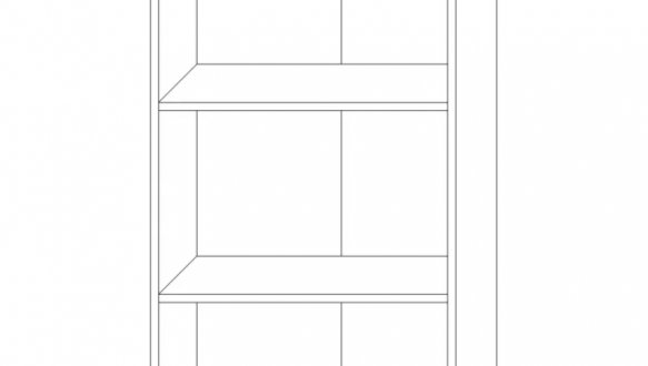 Стеллаж 600/1152 2Д Джек 3
