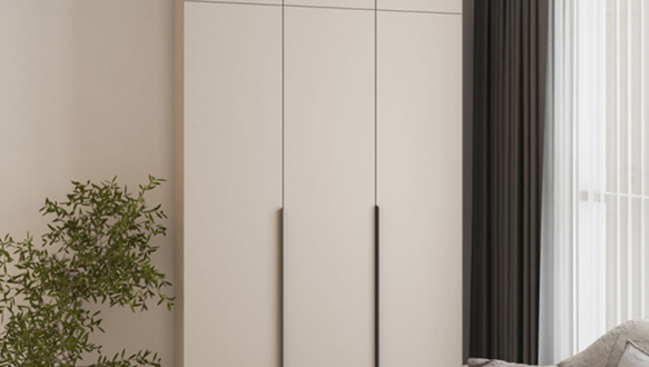 Шкаф Mebelstar Оскар трехдверный с антресолью Кашемир 150 см