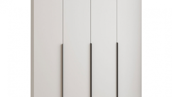 Шафа Mebelstar Оскар чотирьохдверна 160 см Білий сніг 160 см 2