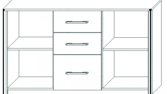 Комод 1360 Сара 2