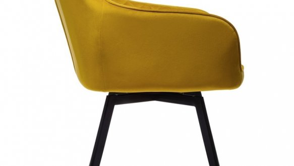 Стул поворотный R-63 горчичный 0