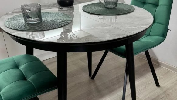 Стіл кухонний розкладний Джем Oliver / Олівер 100-135 см 5