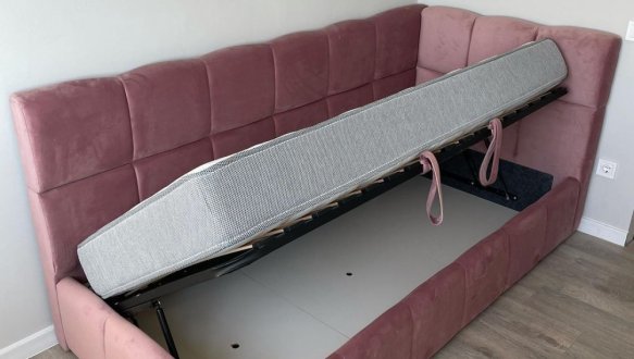 Ліжко Лео з підйомним механізмом 7