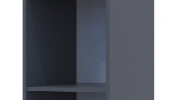 Шафа для одягу Дорос Гелар графіт Дзеркало 39 см 4