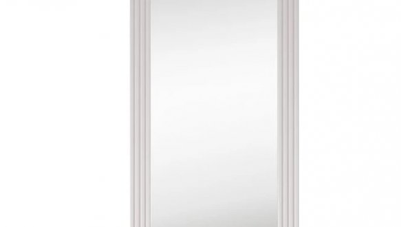 Зеркало LUS50 Канди Белый альпийський / Дуб стирлинг / Белый матовий