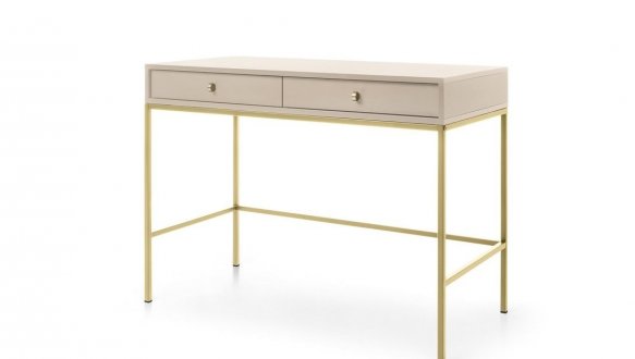 Стіл туалетний золоті ніжки MT104 Mono 2