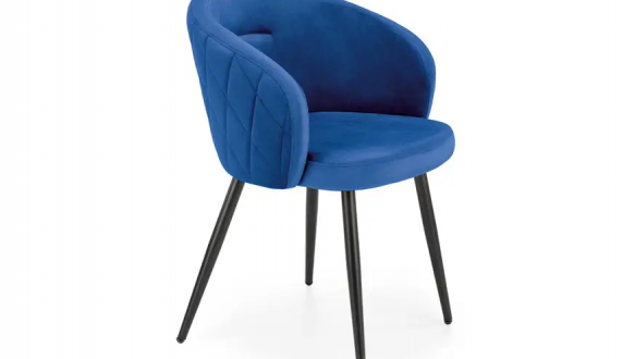 Стілець K-430 темно-синій