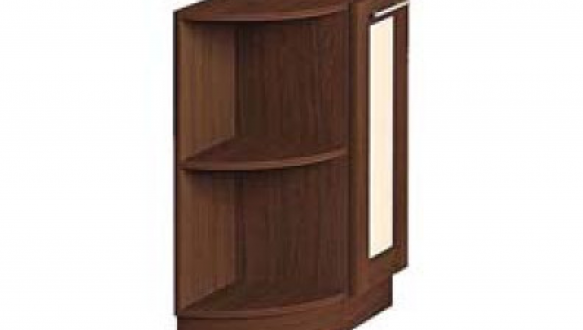 Тумба нижняя Н30.82.1Д. угол. полуоткрытая Престиж