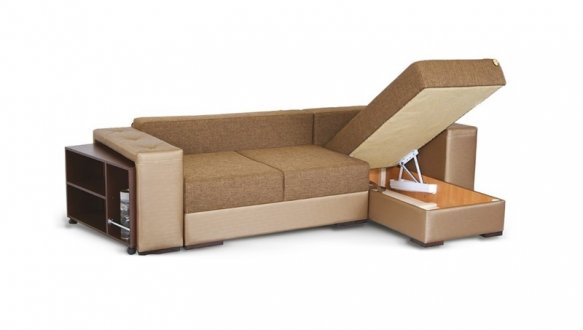 Кутовий диван розкладний єврокнижка Лоренцо Меблі Стиль 263 х 163 см 5