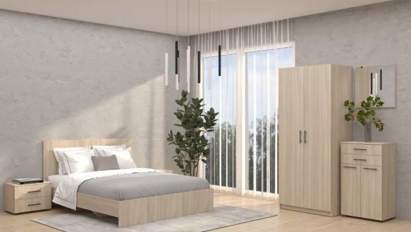 Ліжко двоспальне Matroluxe Luna / Луна 160 см 2