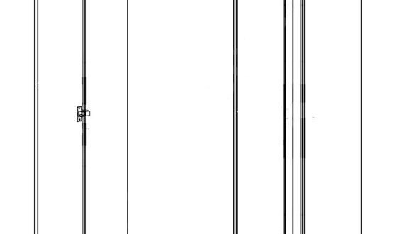 Шкаф ВМК Украина SZF2D1S Маркус 2 дверный джанни 107 см 4